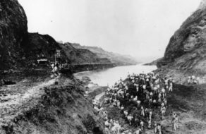 Panama Canal construction site